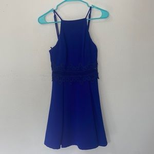 Royal Blue Homecoming Dress